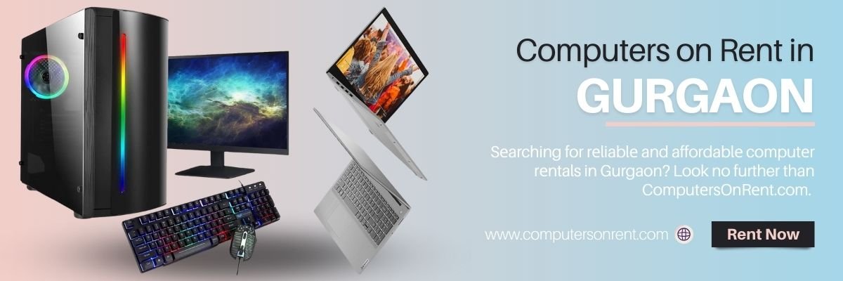computer on rent in gurgaon